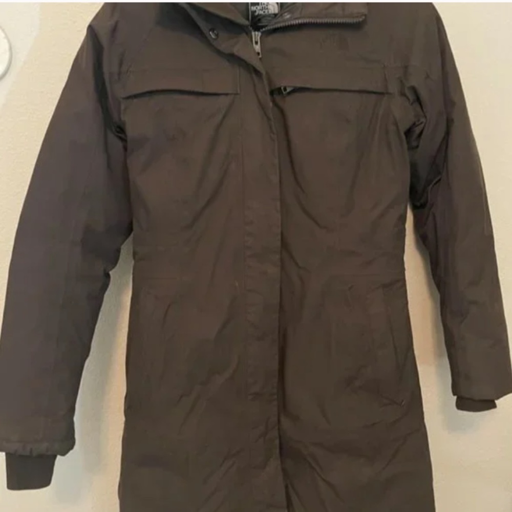 The North Face Women's Black Hooded Parka Size Small